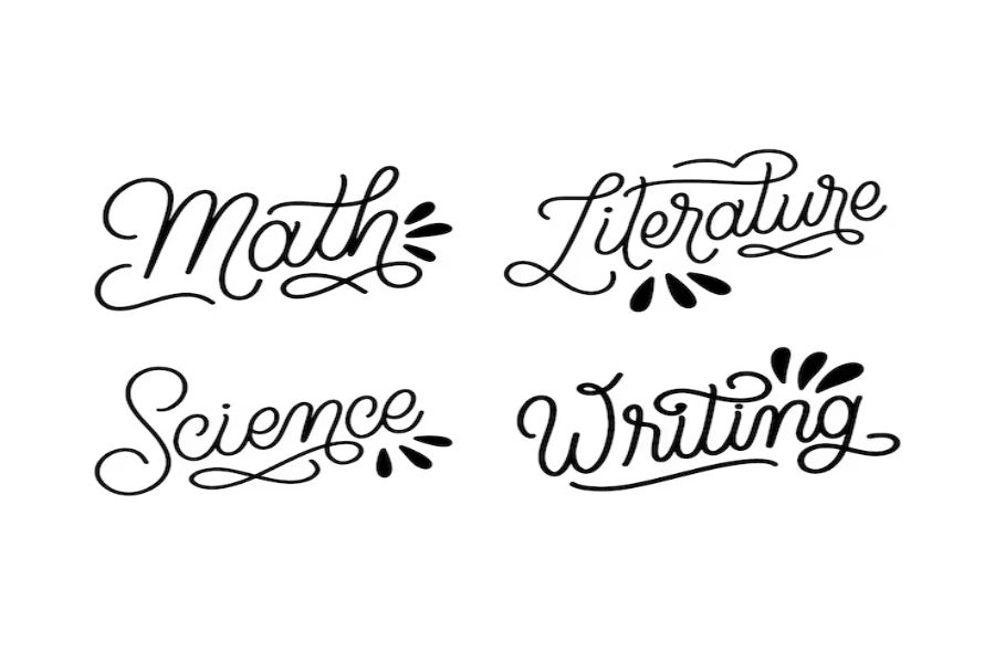 From Sans Serif to Script