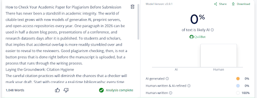 How to Check Your Academic Paper for Plagiarism Before Submission