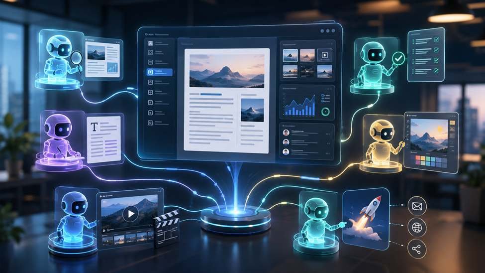 Best AI Tools for Multi-Agent Content Workflows